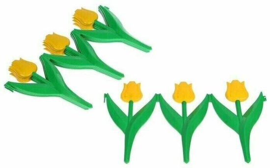 Ограждение "Цветы"(450*300)компл.6(уп.5комп) М379 ВЫВЕЛИ