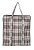Сумка на молнии Клетка 40*35*15см полипропилен 008581