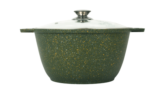 Кастрюля 4л со стеклянной крышкой , АП линия "Trendy style" ( malachite) к41tsml Кастрюля 4л со стеклянной крышкой , АП линия "Trendy style" ( malachite) к41tsml