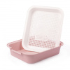 Лоток с  сеткой "Лекси" розов. М6965