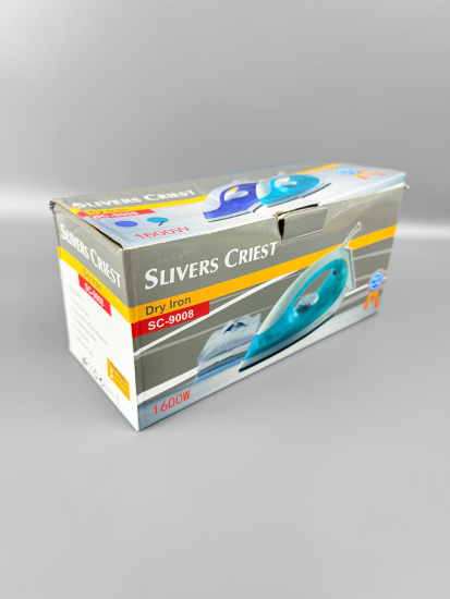 Утюг электрический  1600Вт, пластиковый корпус, материал подошвы - сталь SC-9008 OLS-HC-25