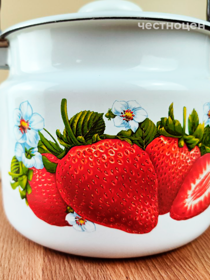 Чайник для плиты 2,0л С-2710П2/4Рч  "Сочная клубника"