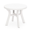 Стол круглый "Атлант" 900мм (белый) М8819