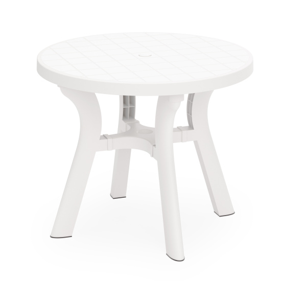 Стол круглый "Атлант" 900мм (белый) М8819