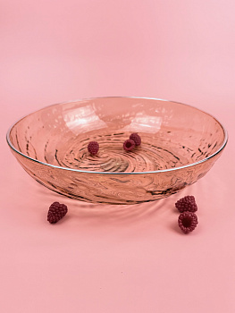 Салатник 26см (пластик) цвет микс OLS-033А-40