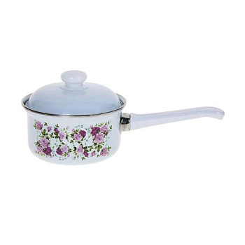Кастрюля 1,0л 1607АП/4 "Китайская роза" Кастрюля 1,0л 1607АП/4 "Китайская роза"