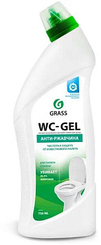 Средство для чистки сантехники WC-GEL 750 мл GRASS 219175