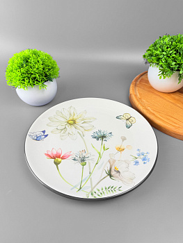 Тарелка 22см "Полевые цветы" 527-331