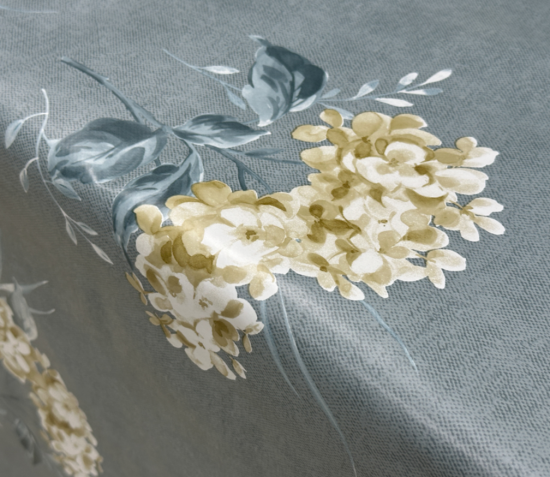 Клеенка Camelia 140 см арт. 609/2 Гортензии 14387 Клеенка Camelia 140 см арт. 609/2 Гортензии 14387