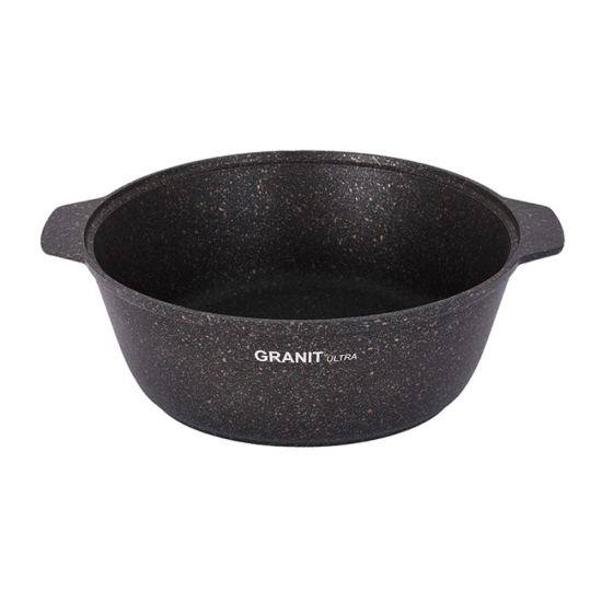 Кастрюля-жаровня 3л со стекл. крышкой, АП линия "Granit ultra" (original) жго31а