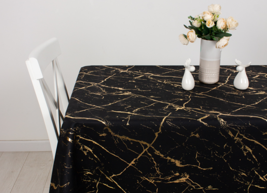 Клеенка 140см PU Shine Золотая жила 504-3