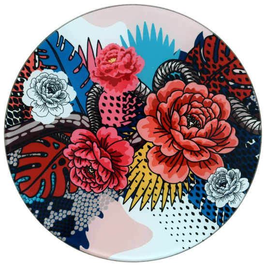 Доска разделочная. Подставка под горячее "Тайны джунглей" VL88-503