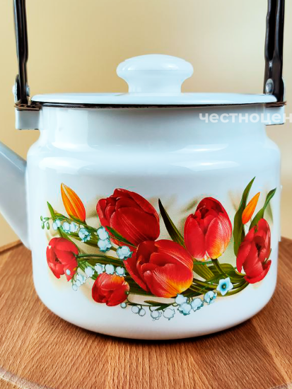 Чайник для плиты 2,0л С-2710П2/4Рч "Ласковый май"