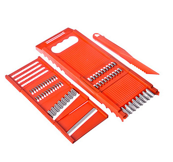 Терка многофункциональная со сменными лезвиями, 7пр (885-272)