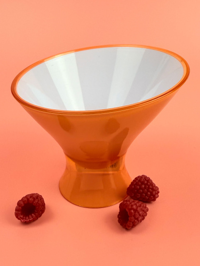 Креманка пластиковая диаметр 12см (цвет микс) OLS-179-9