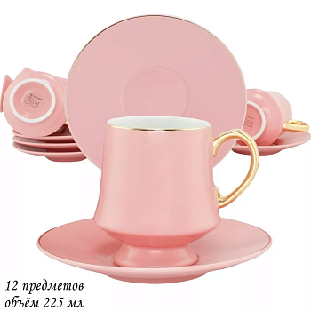 Набор чайный 12 пр. 225мл в под.уп. 244-029