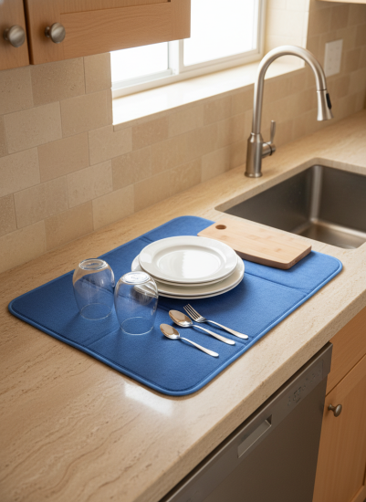 Коврик для сушки посуды 38*50 см OLS-140-2