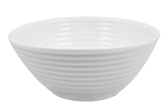Салатник Lavenir HoReCa "Lines" 890 мл, 17,5 см, 7" LWPA-70 WHITE стеклокерамика 112936 