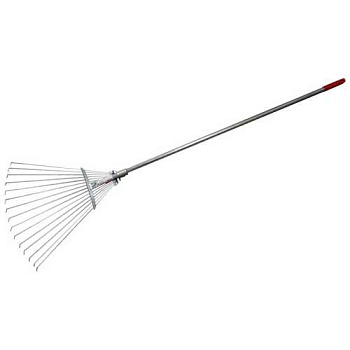 Грабли веерн.раздвижн. PARK HG1191 (прутковые,15-зуб.,с чер.)	(270303)