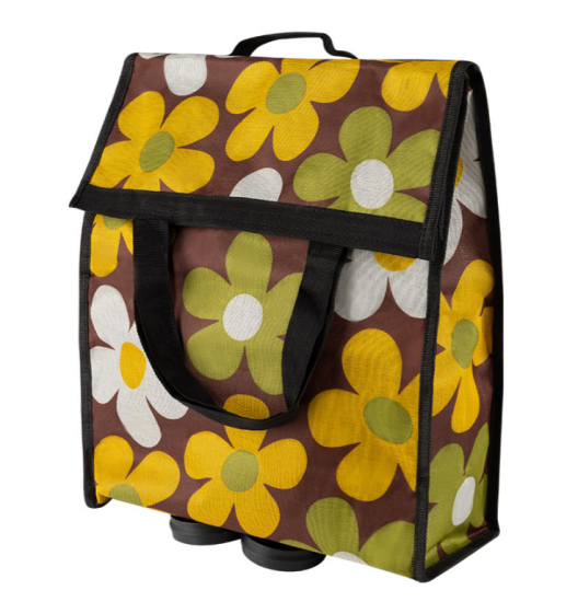 Сумка-тележка складная ATB-03 "Ромашки", 61*32*13 см 104583