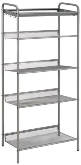 Подставка для обуви 5-и полочная "Женева 15"  (графит)