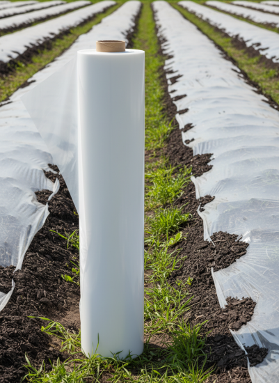 Пленка полиэтиленовая (1500*2) 200мкм рукав высший сорт (27кг/рул)