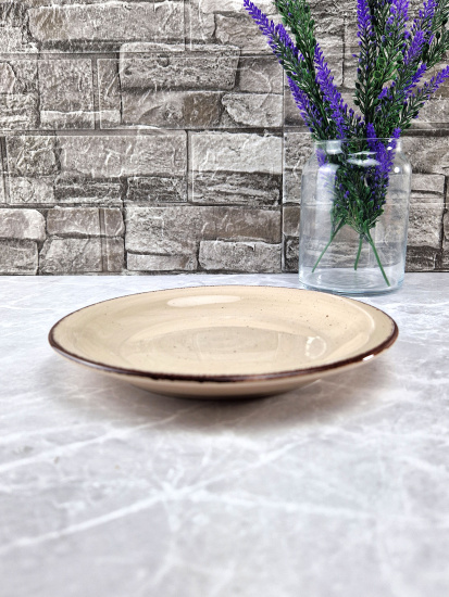 Тарелка керамическая 17см OLS-CF-WP-33 микс