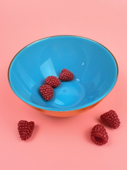 Салатник пластиковый 13см (цвет микс) OLS-179-15