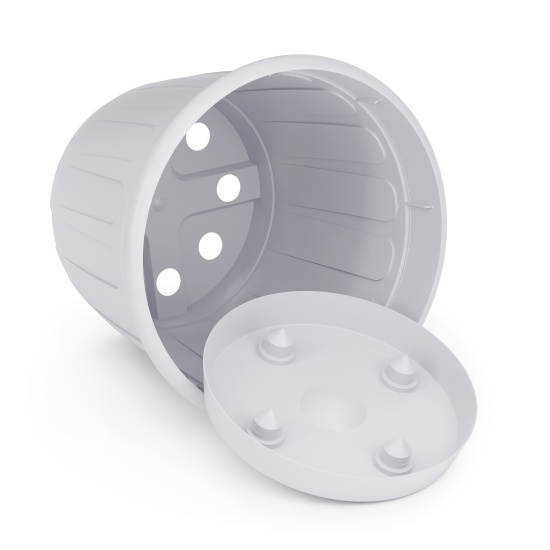 Горшок цв. "Дионис" 3,6л (серый) М8525