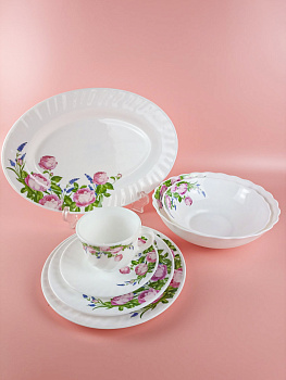 Столовый набор (32пр.) Lavenir "Розмари" 750/1040/190 мл, 32PCSS A9-21015 107123