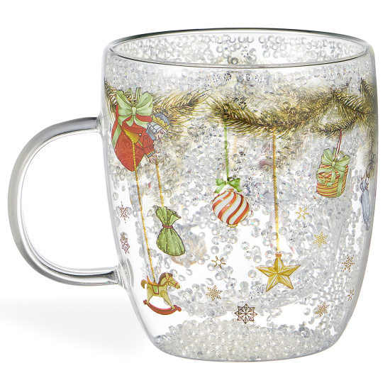 КРУЖКА С ДВОЙНЫМИ СТЕНКАМИ "ЩЕЛКУНЧИК" 410 МЛ 887-485 КРУЖКА С ДВОЙНЫМИ СТЕНКАМИ "ЩЕЛКУНЧИК" 410 МЛ 887-485