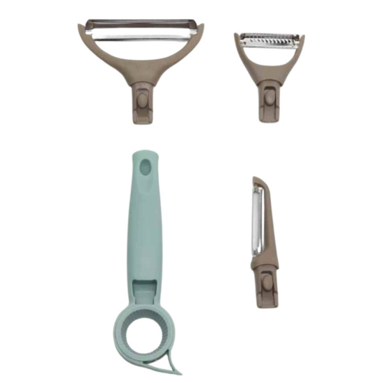 Пиллер для чистки овощей с насадками OLS-126-5