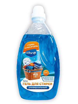 Гель для стирки 1,3л "Стирка каждый день" Vitano (7930124340528)