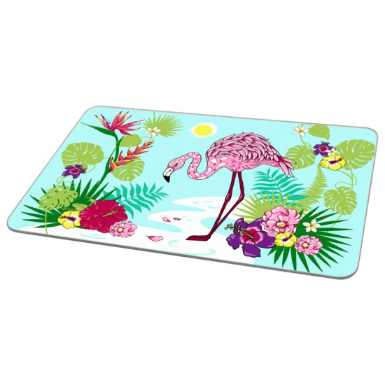Доска разделочная+подставка под горячее Фламинго 18*28см 48-71