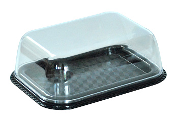 Масленка двухсторонняя 145*110*55мм 9096  