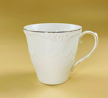 Кружка 350мл КРОКУС ЗОЛОТО в под.уп. 109-233