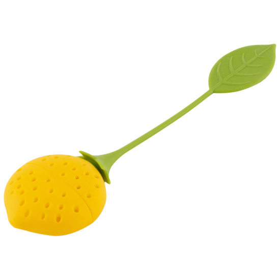 Ситечко для заваривания чая "Лимон" TI-Lemon, р-р 15*3,5 см (силикон) 001798