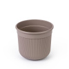 Горшок цв. "Сканди" 5л (с дренажной вставкой) (какао) М9015