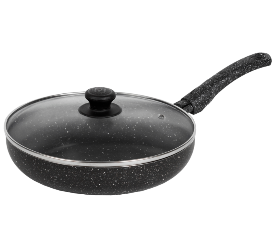 Сковорода 240 мм, 1 руч., ст/кр, а/п. Easy Stone. Алюминий марки А5 6824352