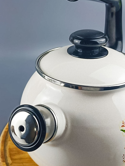 Чайник для плиты 2,5 л. (Цветочный мед) (С-2711АП/4ЖмРч) 