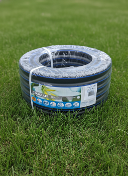 Шланг поливочный армированный "Стандарт Проф", черный d=25мм, 25п.м.