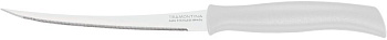 23088/985-TR Нож Athus для помидоров/цитрусовых 12,5см белый