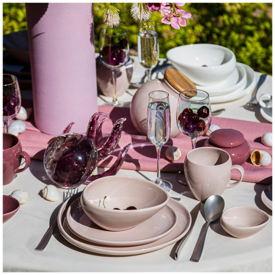 ТАРЕЛКА ОБЕДЕННАЯ BRONCO "FUSION" 27*25 СМ (МАЛ=2ШТ./КОР=12ШТ.) (263-1002)