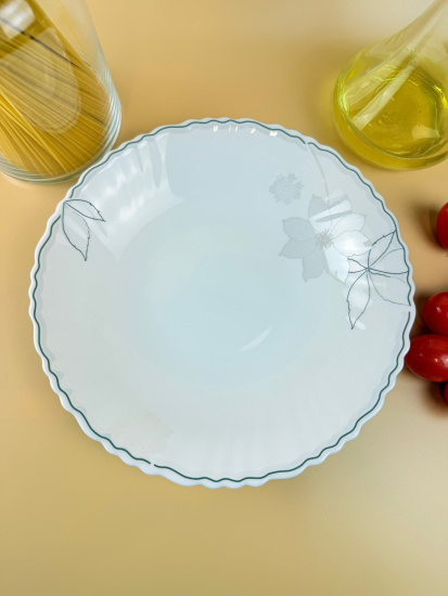 Тарелка суповая 8,5" 22*3,5см с рисунком OLS-DM-15