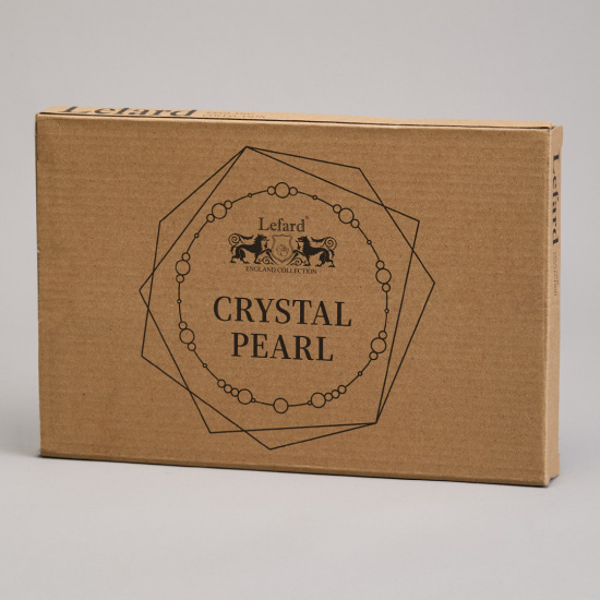 БЛЮДО СЕРВИРОВОЧНОЕ "CRYSTAL PEARL" 25,5Х16,5 СМ (675-110)