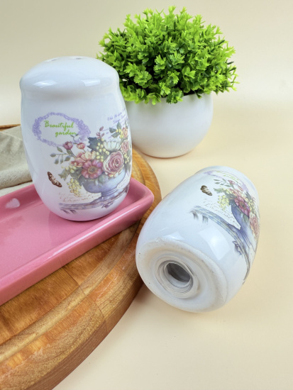 Набор для специй (2 пр.) Lavenir "Beautiful garden" 5/11*6 см HC400-K48 доломит 84278