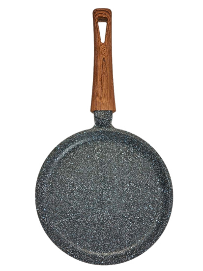 Сковорода блинная с а/п с ручкой soft-touch д.22, линейка Гранит Серия "Мегалит" 14 0822-14