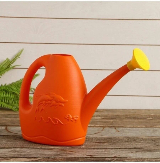 Лейка 3л "Дельфин" с рассеивателем (уп.15) М628