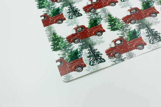 Салфетка сервировочная 26*41см Елочки 14523