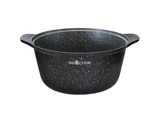 Кастрюля 3л со стеклянной крышкой, АП линия "Granit Ultra Induction" (Blue) кгги33а